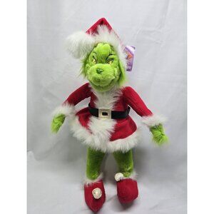 Dr Suess Grinch Plush Beverly Hills Teddy Bear Co. Posable Plush 16" READ INFO